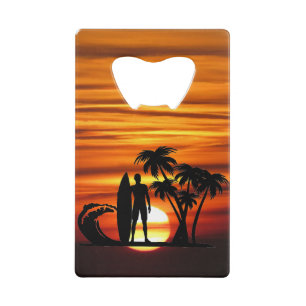 Surfer Credit Card Bottle Opener