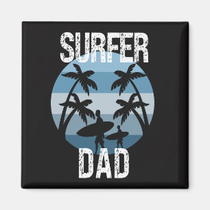 Surfer Dad Magnet