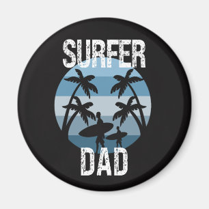 Surfer Dad Magnet