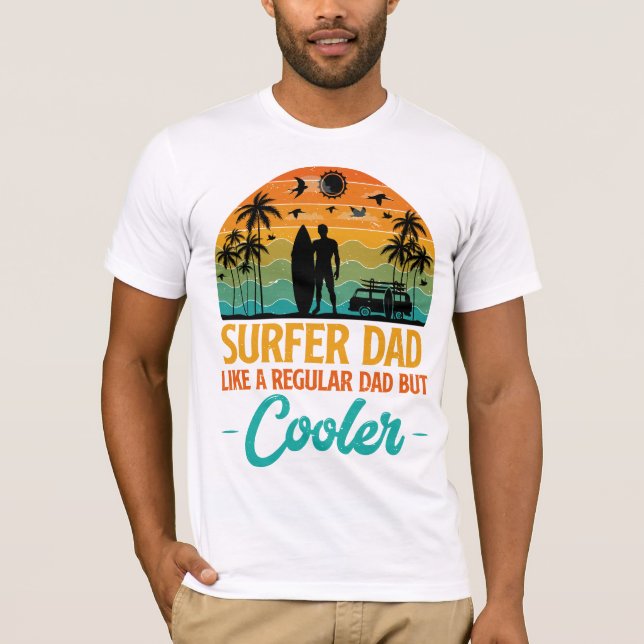 Surfer Dad  T-Shirt (Front)