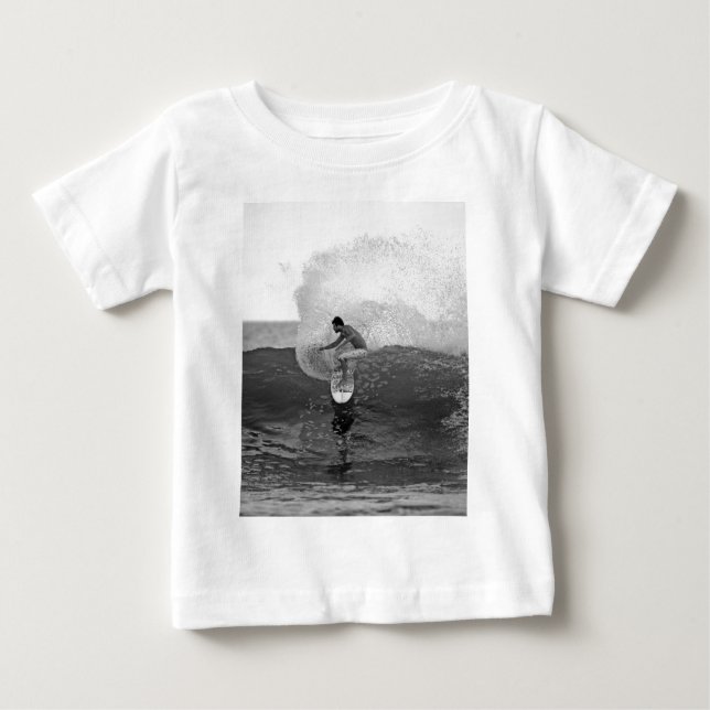 Surfer Dane Reynolds surfing El Salvador Baby T-Shirt (Front)