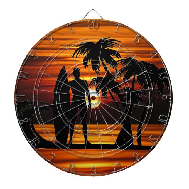 Surfer Dartboard (Front)