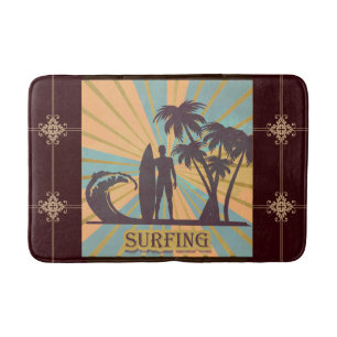 Surfer Dude Bath Mat