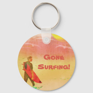 Surfer Dude Key Ring