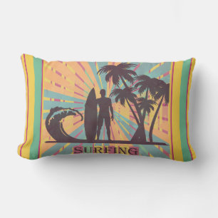 Surfer Dude Lumbar Pillow