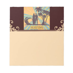 Surfer Dude Notepad