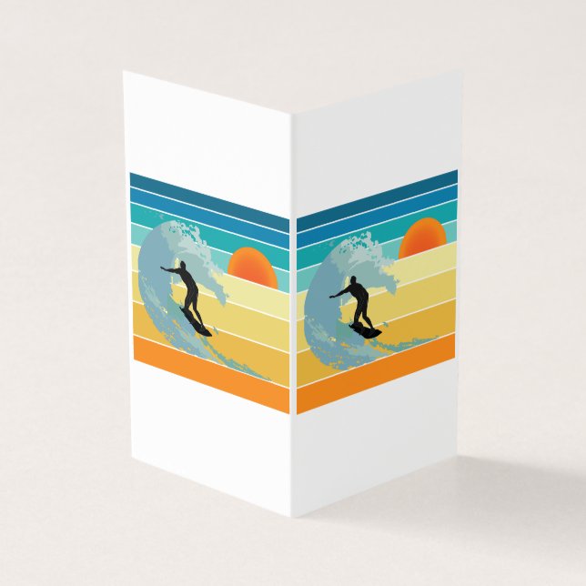 Surfer Dude Vintage Sunset (Outside)