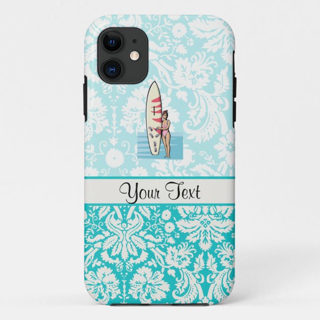 Surfer Girl Case-Mate iPhone Case (Back)