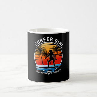 Surfer Girl Like a Normal Girl But Cooler Coffee Mug