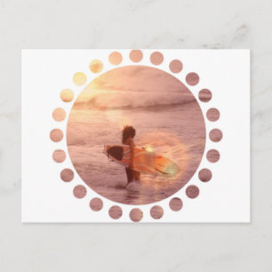 Surfer Girl Postcard
