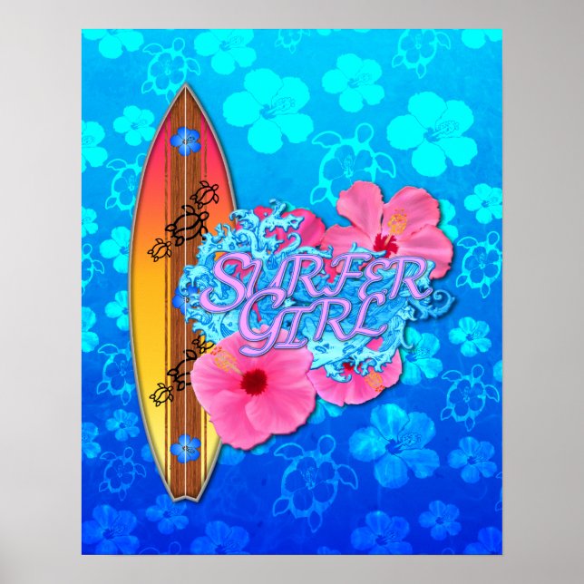 Surfer Girl Poster (Front)