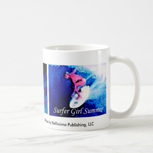 surfer Girl Summer, Surfing After Nationals, Su... Coffee Mug (Right)