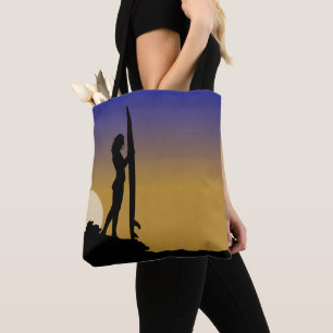 SURFER GIRL TOTE BAG