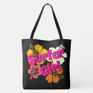 Surfer Girl Tote Bag