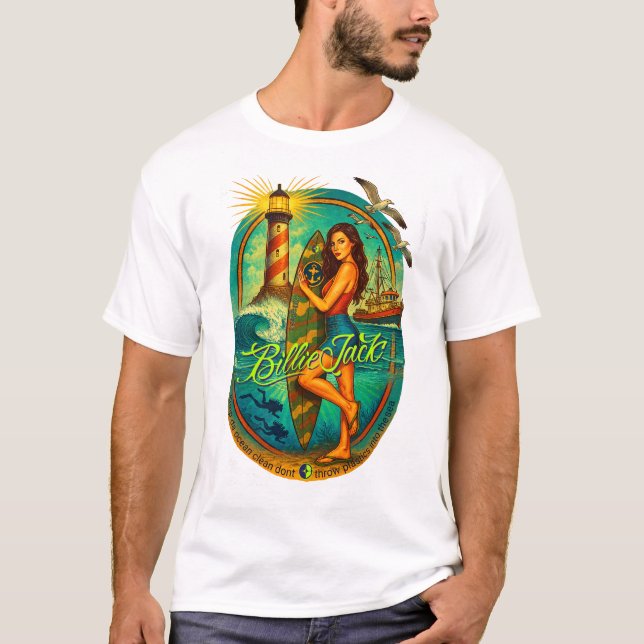 Surfer Girl Tshirt (Front)
