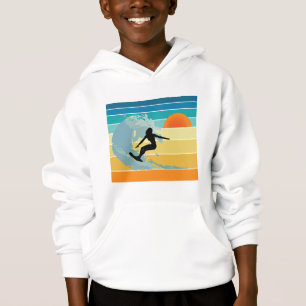 Surfer Girl Vintage Sunset