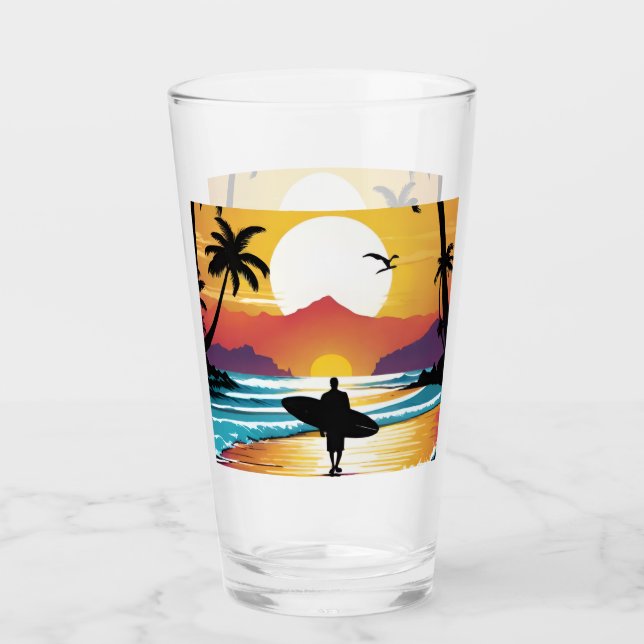 Surfer Glass (Front)