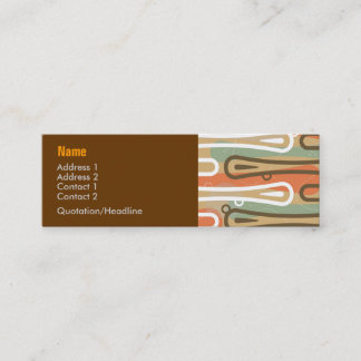 Surfer King Abstract Profile Card