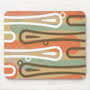 Surfer King - Retro Modern Mousepad