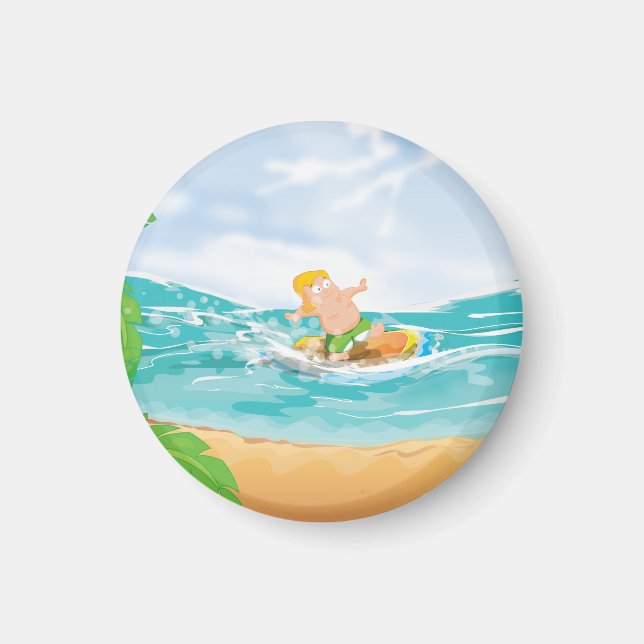 Surfer Magnet (Front)