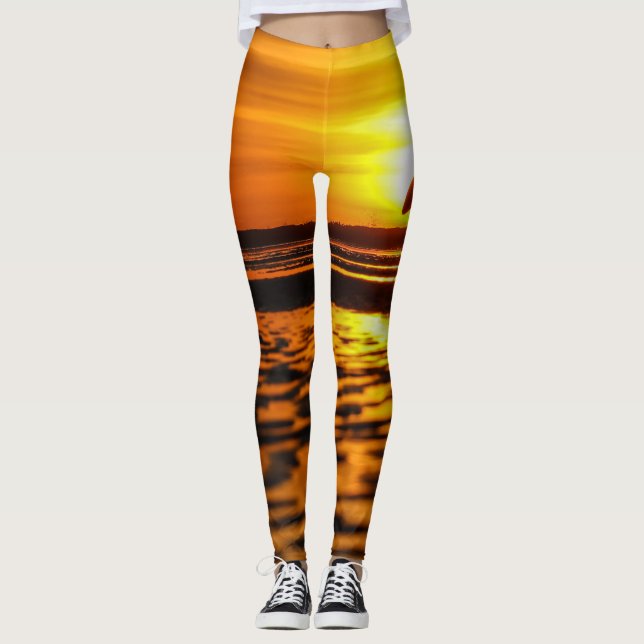 surfer man leggings (Front)