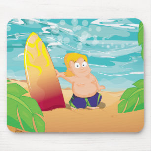Surfer Mouse Pad