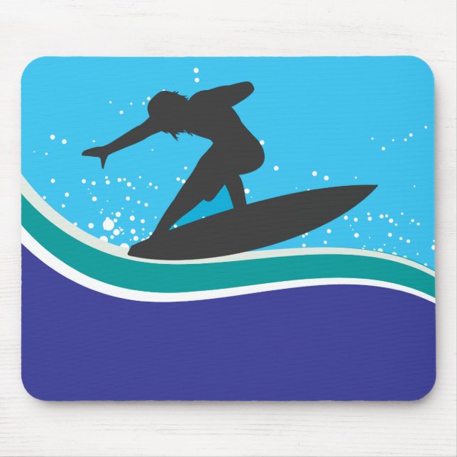 Surfer Mousepad (Front)