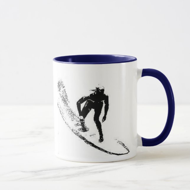 Surfer Mug (Right)