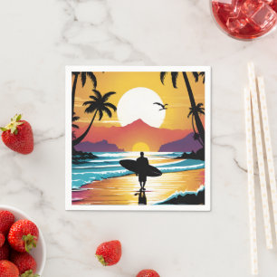 Surfer Napkin
