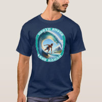 Surfer North Shore Oahu Hawaii