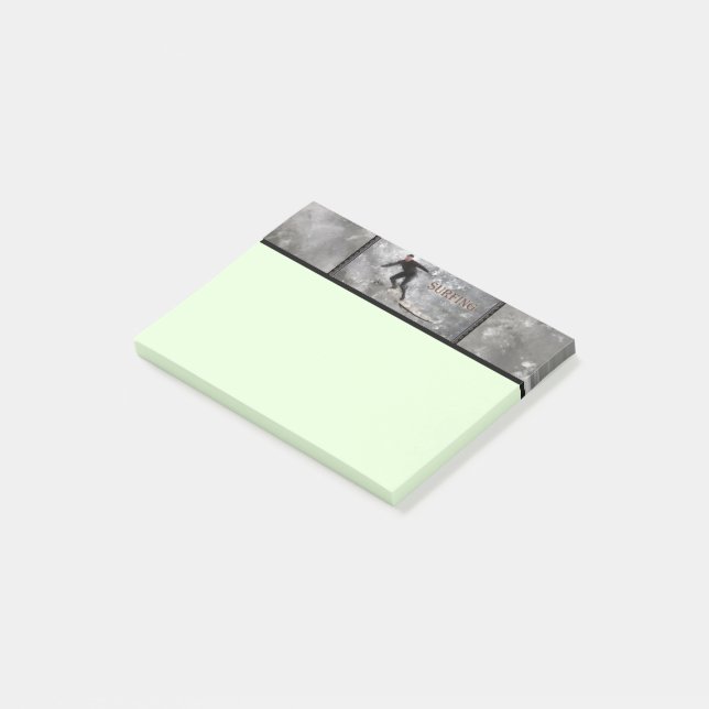 Surfer Post-It Notes (Angled)