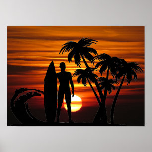 Surfer Poster
