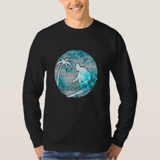 Surfer Retro Sun Vintage Surfing Surfboard Beachwe T-Shirt
