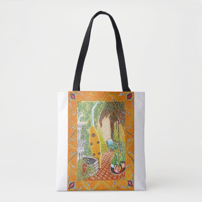 Surfer’s Garden  Tote Bag (Front)
