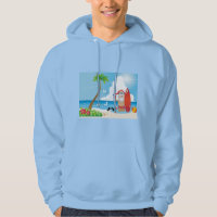 surfer santa claus