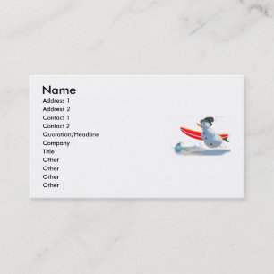 sUrFeR sNoWmAn Business Card