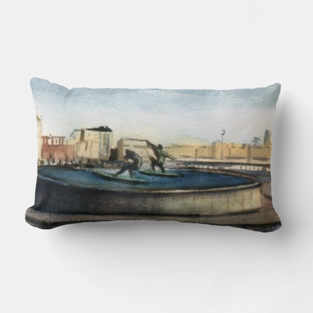 Surfer Source (A Coruña) Lumbar Cushion (Front)