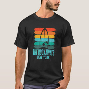 Surfer Surf Board The Rockaways Surfboarder Surfin T-Shirt