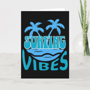Surfer, Surf, Surf Board Mens Boys Surfing Card