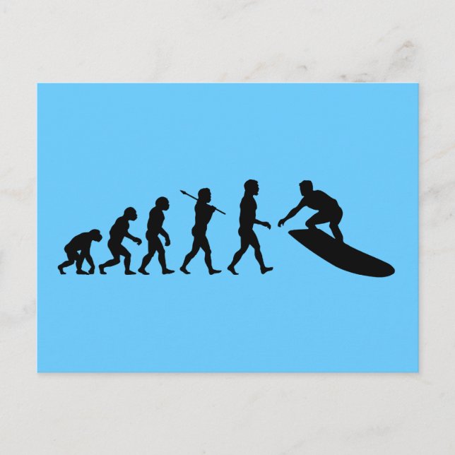Surfer Surfing Sport Postcard (Front)