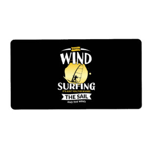Surfer The Sail And The Wind