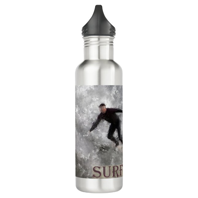Surfer Water Bottle (Left)