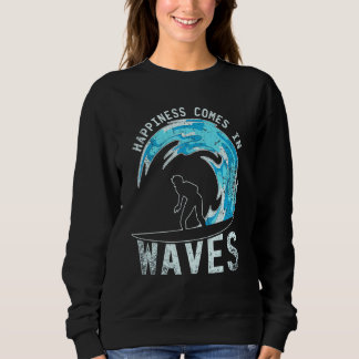 Surfer Water Sport Ocean Surf Surfboard Surfing Sweatshirt