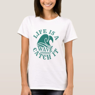 Surfer Waves Quote Gift T-Shirt