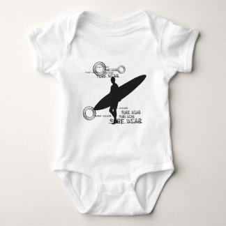 surfer wear baby bodysuit