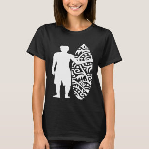 Surfer with surfboard T-Shirt