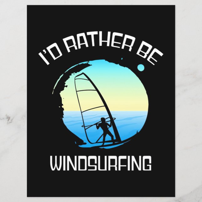 Surfer Would Rather Be Windsurfing (Front)