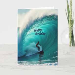 Surfers Adventure Birthday Card