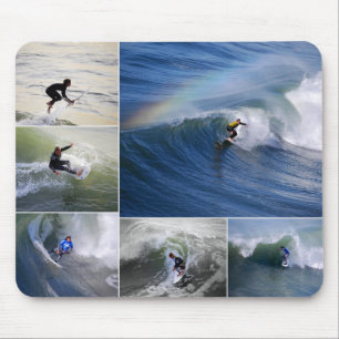 Surfers Collage Mousepad