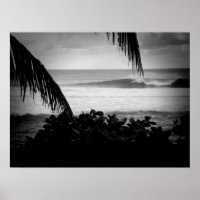 Surfers Conducting Business B&W